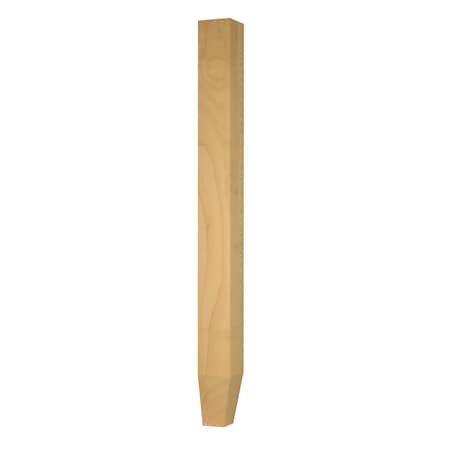 Osborne Wood Products 34 1/2 x 3 House of Wood Island Post in Black Walnut 2482W